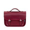 Zatchels Leather Midi Satchel in Oxblood, product view 1
